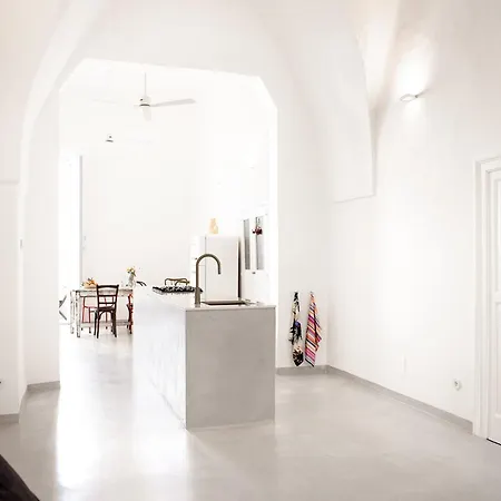 Gothic Arches In The Old Town Monopoli